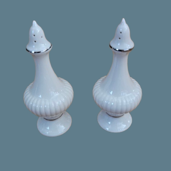 Lenox ESSEX & Miramar Silver Salt & Pepper Shaker Sets - Picture 2 of 5